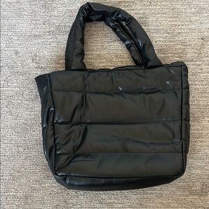 Elegant Black Tote Bag